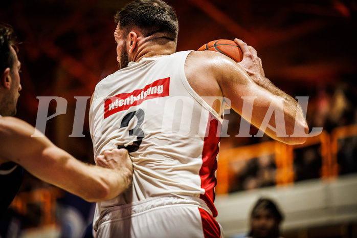 Basketball, win2day Basketball Superliga 2022/23, Grunddurchgang Runde 15, BBC Nord Dragonz, BC Vienna, 