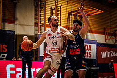 Basketball, win2day Basketball Superliga 2022/23, Grunddurchgang Runde 15, BBC Nord Dragonz, BC Vienna, 