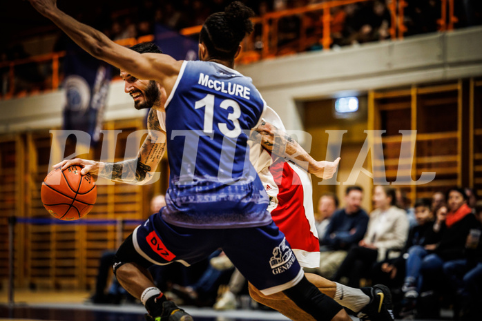 Basketball, win2day Basketball Superliga 2022/23, Grunddurchgang Runde 15, BBC Nord Dragonz, BC Vienna, 
