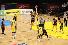06.01.2023, Graz, Raiffeisen Sportpark Graz, Basketball Superliga 2022/23, Grunddurchgang, Runde 15, UBSC Raiffeisen Graz vs. CITIES Panthers Fürstenfeld