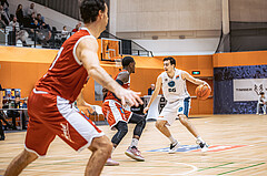 Basketball, Win2Day Superliga 2022/23, Grunddurchgang 15.Runde, Vienna Timberwolves, Arkadia Traiskirchen Lions, Paul Rotter (66)