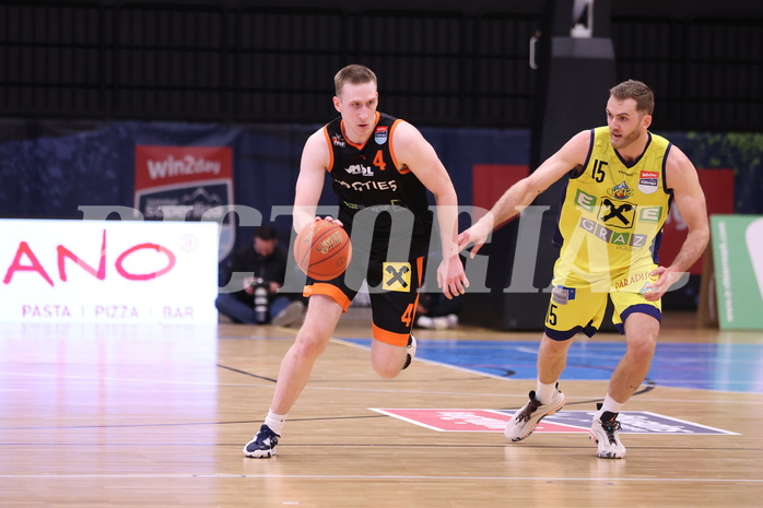 06.01.2023, Graz, Raiffeisen Sportpark Graz, Basketball Superliga 2022/23, Grunddurchgang, Runde 15, UBSC Raiffeisen Graz vs. CITIES Panthers Fürstenfeld