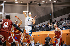 Basketball, Win2Day Superliga 2022/23, Grunddurchgang 15.Runde, Vienna Timberwolves, Arkadia Traiskirchen Lions, Jakob Lohr (12)