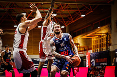 Basketball, win2day Basketball Superliga 2022/23, Grunddurchgang Runde 15, BBC Nord Dragonz, BC Vienna, 