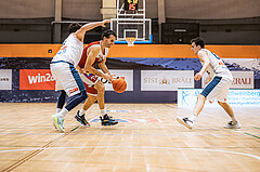 Basketball, Win2Day Superliga 2022/23, Grunddurchgang 15.Runde, Vienna Timberwolves, Arkadia Traiskirchen Lions, Fabricio Vay (11)