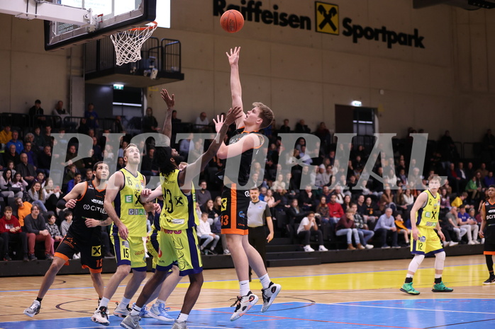 06.01.2023, Graz, Raiffeisen Sportpark Graz, Basketball Superliga 2022/23, Grunddurchgang, Runde 15, UBSC Raiffeisen Graz vs. CITIES Panthers Fürstenfeld