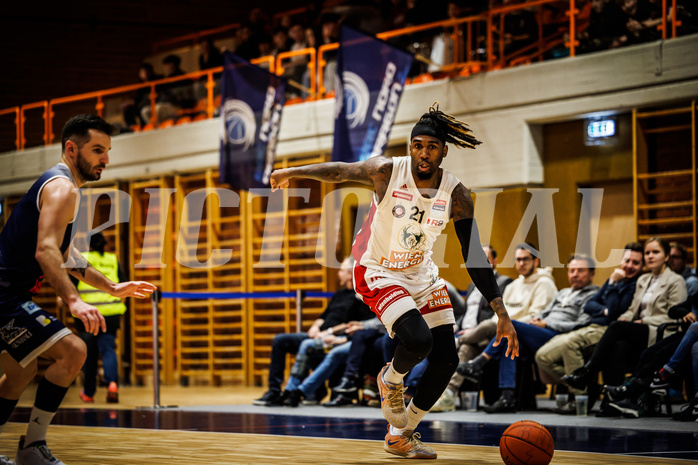 Basketball, win2day Basketball Superliga 2022/23, Grunddurchgang Runde 15, BBC Nord Dragonz, BC Vienna, 