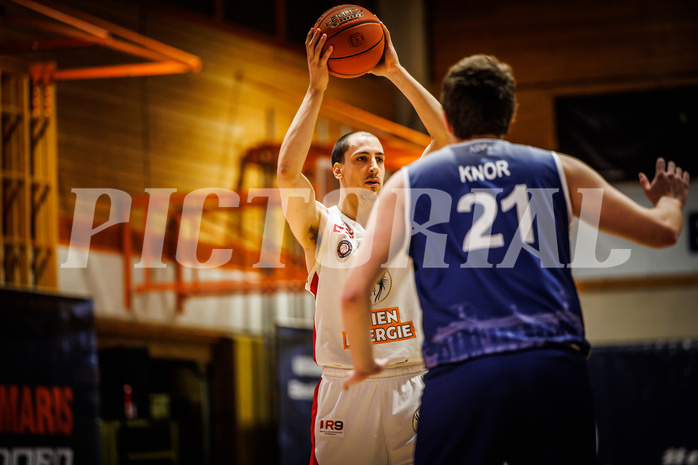 Basketball, win2day Basketball Superliga 2022/23, Grunddurchgang Runde 15, BBC Nord Dragonz, BC Vienna, 