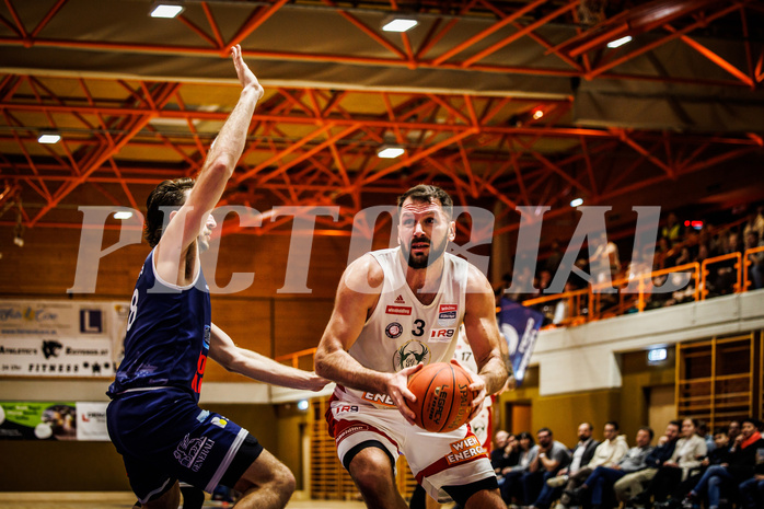 Basketball, win2day Basketball Superliga 2022/23, Grunddurchgang Runde 15, BBC Nord Dragonz, BC Vienna, 