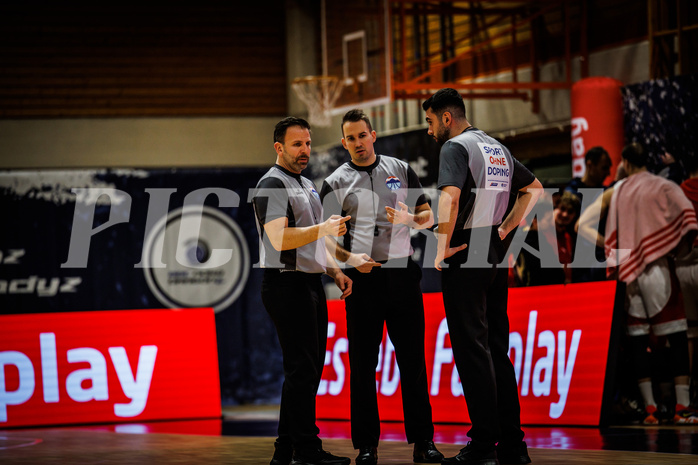 Basketball, win2day Basketball Superliga 2022/23, Grunddurchgang Runde 15, BBC Nord Dragonz, BC Vienna, 