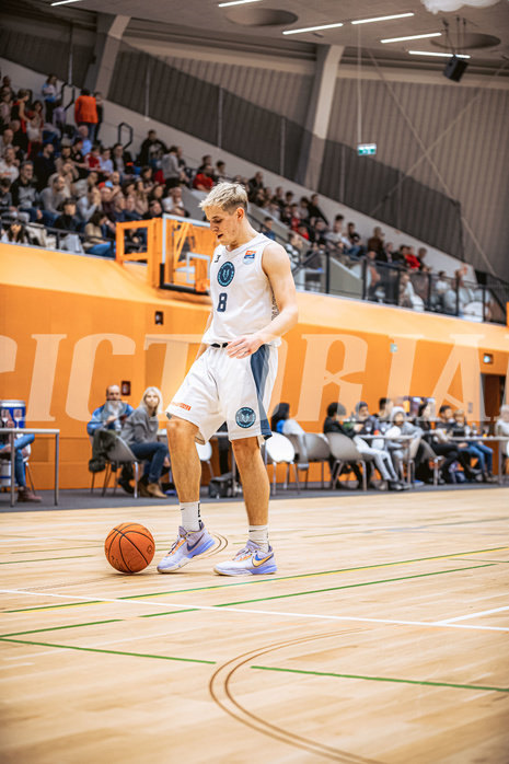 Basketball, Win2Day Superliga 2022/23, Grunddurchgang 15.Runde, Vienna Timberwolves, Arkadia Traiskirchen Lions, Elias Wlasak (8)