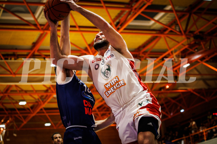 Basketball, win2day Basketball Superliga 2022/23, Grunddurchgang Runde 15, BBC Nord Dragonz, BC Vienna, 