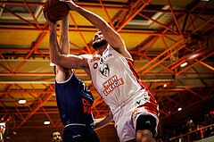 Basketball, win2day Basketball Superliga 2022/23, Grunddurchgang Runde 15, BBC Nord Dragonz, BC Vienna, 