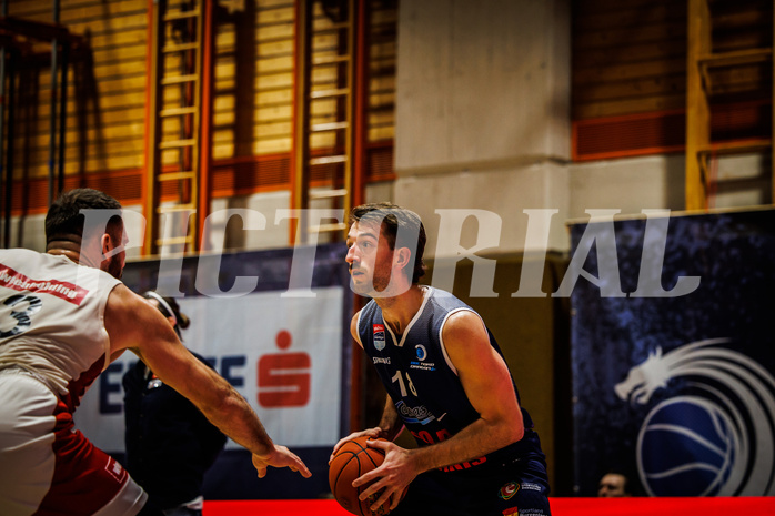 Basketball, win2day Basketball Superliga 2022/23, Grunddurchgang Runde 15, BBC Nord Dragonz, BC Vienna, 