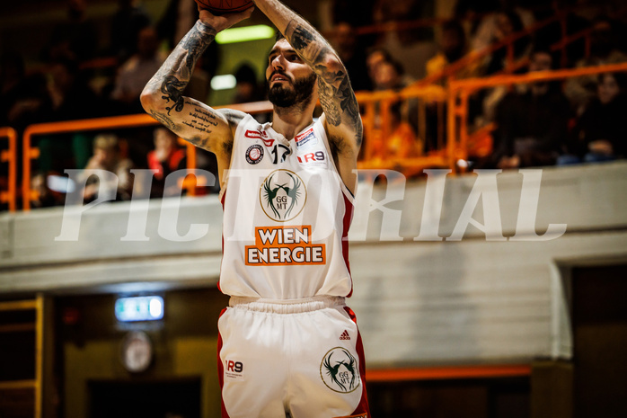 Basketball, win2day Basketball Superliga 2022/23, Grunddurchgang Runde 15, BBC Nord Dragonz, BC Vienna, 