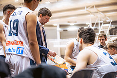 Basketball, Win2Day Superliga 2022/23, Grunddurchgang 15.Runde, Vienna Timberwolves, Arkadia Traiskirchen Lions, Hubert Schmidt (Head Coach)