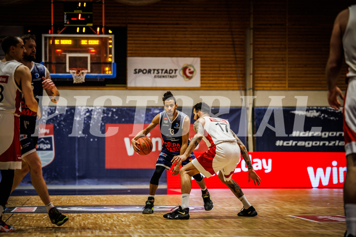 Basketball, win2day Basketball Superliga 2022/23, Grunddurchgang Runde 15, BBC Nord Dragonz, BC Vienna, 