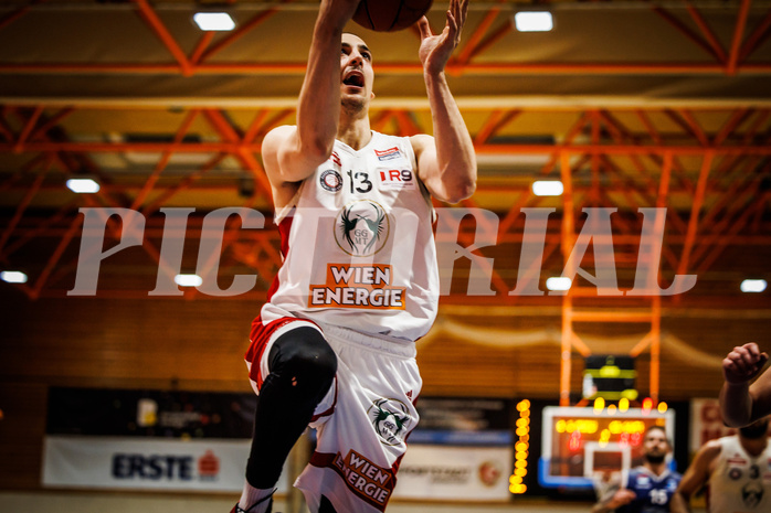 Basketball, win2day Basketball Superliga 2022/23, Grunddurchgang Runde 15, BBC Nord Dragonz, BC Vienna, 