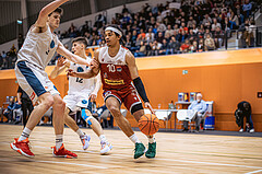 Basketball, Win2Day Superliga 2022/23, Grunddurchgang 15.Runde, Vienna Timberwolves, Arkadia Traiskirchen Lions, Evan Taylor (10)