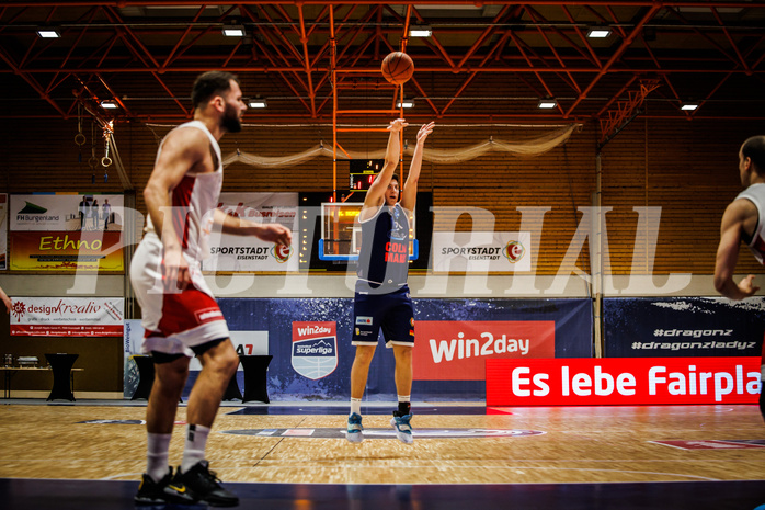 Basketball, win2day Basketball Superliga 2022/23, Grunddurchgang Runde 15, BBC Nord Dragonz, BC Vienna, 