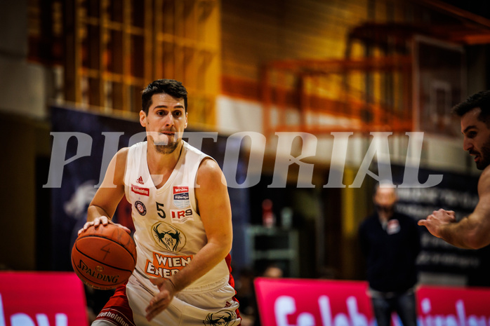 Basketball, win2day Basketball Superliga 2022/23, Grunddurchgang Runde 15, BBC Nord Dragonz, BC Vienna, 