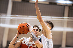 Basketball, Win2Day Superliga 2022/23, Grunddurchgang 15.Runde, Vienna Timberwolves, Arkadia Traiskirchen Lions, Aleksandar Andjelkovic (7)