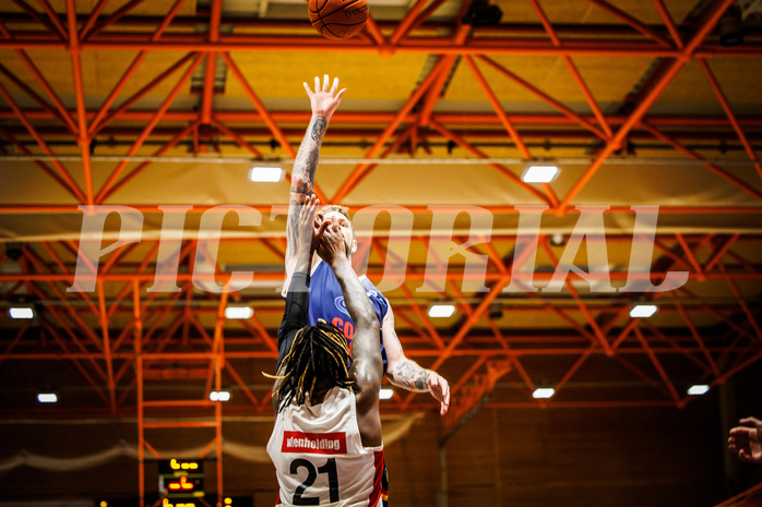 Basketball, win2day Basketball Superliga 2022/23, Grunddurchgang Runde 15, BBC Nord Dragonz, BC Vienna, 
