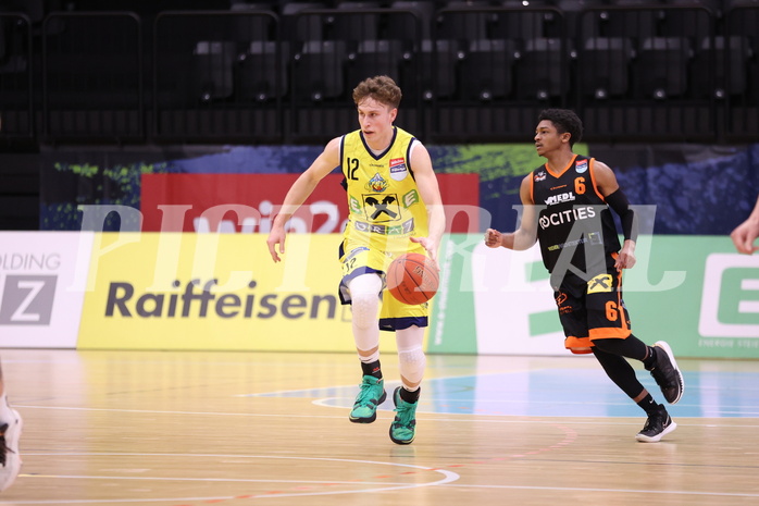 06.01.2023, Graz, Raiffeisen Sportpark Graz, Basketball Superliga 2022/23, Grunddurchgang, Runde 15, UBSC Raiffeisen Graz vs. CITIES Panthers Fürstenfeld