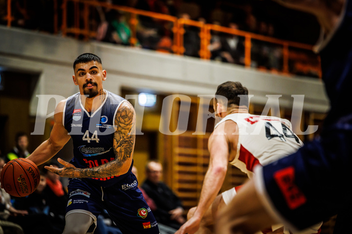 Basketball, win2day Basketball Superliga 2022/23, Grunddurchgang Runde 15, BBC Nord Dragonz, BC Vienna, 