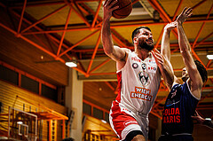 Basketball, win2day Basketball Superliga 2022/23, Grunddurchgang Runde 15, BBC Nord Dragonz, BC Vienna, 