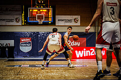 Basketball, win2day Basketball Superliga 2022/23, Grunddurchgang Runde 15, BBC Nord Dragonz, BC Vienna, 