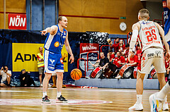 Basketball, win2day Basketball Superliga 2023/24, Halbfinale Spiel 1, Traiskirchen Lions, Oberwart Gunners, Sebastian Käferle (7)