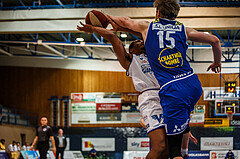Basketball, bet-at-home Basketball Superliga 2020/21, Grunddurchgang 14. Runde, Oberwart Gunners, Gmunden Swans, Laurence Alexander (4)