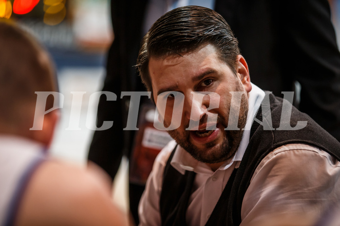 Basketball, bet-at-home Basketball Superliga 2020/21, Grunddurchgang 14. Runde, Oberwart Gunners, Gmunden Swans, Horst Leitner (Coach)