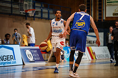Basketball, bet-at-home Basketball Superliga 2020/21, Grunddurchgang 14. Runde, Oberwart Gunners, Gmunden Swans, Laurence Alexander (4)