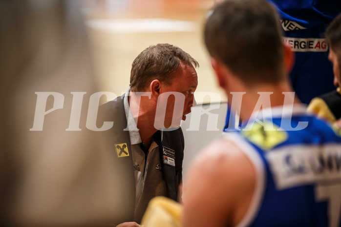 Basketball, bet-at-home Basketball Superliga 2020/21, Grunddurchgang 14. Runde, Oberwart Gunners, Gmunden Swans, Anton Mirolybov (Head Coach)