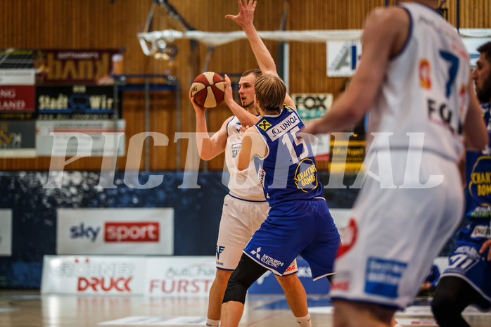 Basketball, bet-at-home Basketball Superliga 2020/21, Grunddurchgang 14. Runde, Oberwart Gunners, Gmunden Swans, Daniel Dolenc (15)