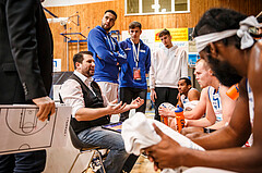 Basketball, bet-at-home Basketball Superliga 2020/21, Grunddurchgang, 14. Runde, Oberwart Gunners, Gmunden Swans, Horst Leitner (Coach)