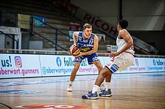 Basketball, bet-at-home Basketball Superliga 2020/21, Grunddurchgang 14. Runde, Oberwart Gunners, Gmunden Swans, Lukas Schartmüller (11)