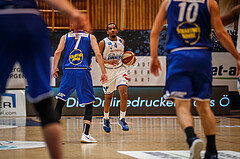 Basketball, bet-at-home Basketball Superliga 2020/21, Grunddurchgang 14. Runde, Oberwart Gunners, Gmunden Swans, Laurence Alexander (4)