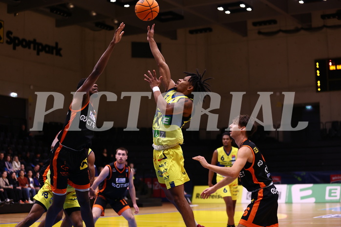 28.10.2023, Graz, Raiffeisen Sportpark Graz, Basketball Austria Cup 2023/24, Achtelfinale, UBSC Raiffeisen Graz vs. CITIES Panthers Fürstenfeld