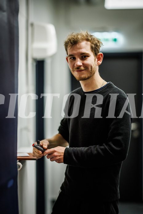 Basketball, Basketball Austria Cup 2023/24, Achtelfinale Spiel 2, Vienna Timberwolves, Flyers Wels, Justin Schlünken (Head Coach)