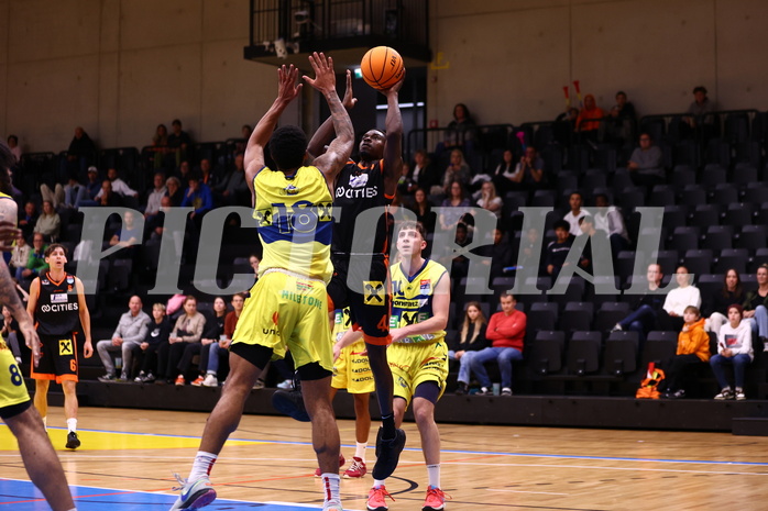 28.10.2023, Graz, Raiffeisen Sportpark Graz, Basketball Austria Cup 2023/24, Achtelfinale, UBSC Raiffeisen Graz vs. CITIES Panthers Fürstenfeld