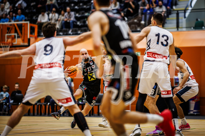 Basketball, Basketball Austria Cup 2023/24, Achtelfinale Spiel 2, Vienna Timberwolves, Flyers Wels, Christian Von Fintel (27)