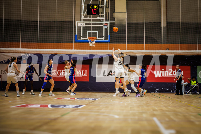 Basketball, Win2Day Basketball Damen Superliga 2023/24, Grunddurchgang 3.Runde, Basket Flames, UBSC Graz, Marlene Kalaydjiev (25)