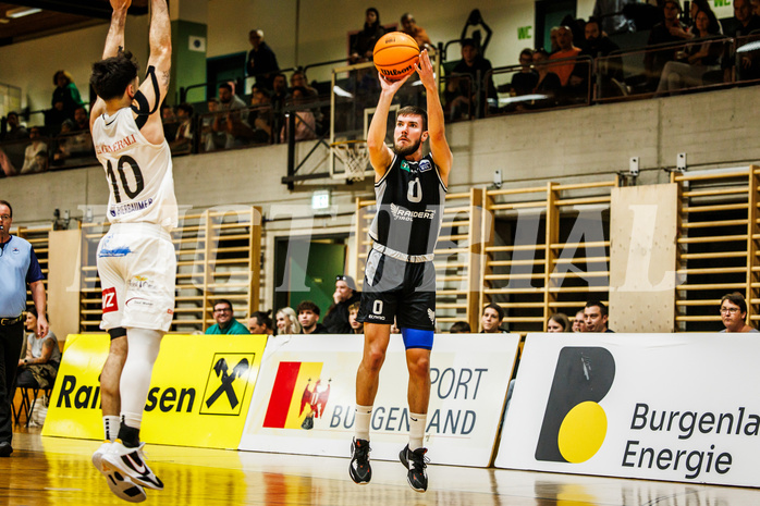 Basketball, Basketball Zweite Liga 2023/24, Grunddurchgang 6.Runde, Mattersburg Rocks, Raiders Innsbruck, R. Gizdavcic (0)