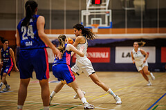Basketball, Win2Day Basketball Damen Superliga 2023/24, Grunddurchgang 3.Runde, Basket Flames, UBSC Graz, Agatija Vukicevic (18)