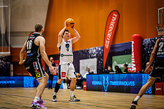 Basketball, Basketball Austria Cup 2023/24, Achtelfinale Spiel 2, Vienna Timberwolves, Flyers Wels, Philipp D'Angelo (9)