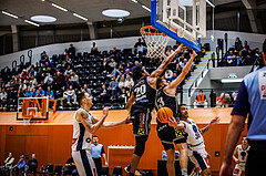 Basketball, Basketball Austria Cup 2023/24, Achtelfinale Spiel 2, Vienna Timberwolves, Flyers Wels, Oscar Schmit (36)