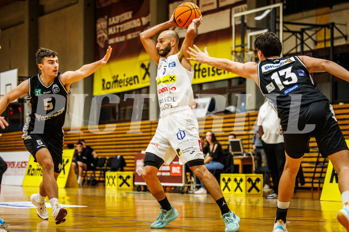 Basketball, Basketball Zweite Liga 2023/24, Grunddurchgang 6.Runde, Mattersburg Rocks, Raiders Innsbruck, Dominik Alturban (6)